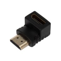 Переходник аудио гнездо HDMI - штекер HDMI угловой блист. Rexant 06-0176-A