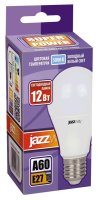 Лампа светодиодная PLED-SP 12Вт A60 грушевидная 5000К холод. бел. E27 1080лм 230В JazzWay 1033734