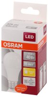 Лампа светодиодная LED Star Classic A 40 5.5W/827 5.5Вт грушевидная матовая 2700К тепл. бел. E27 470лм 220-240В пластик. OSRAM 4052899971516