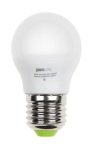 Лампа светодиодная PLED-ECO 5Вт G45 шар 3000К тепл. бел. E27 400лм 220-240В JazzWay 1036957A